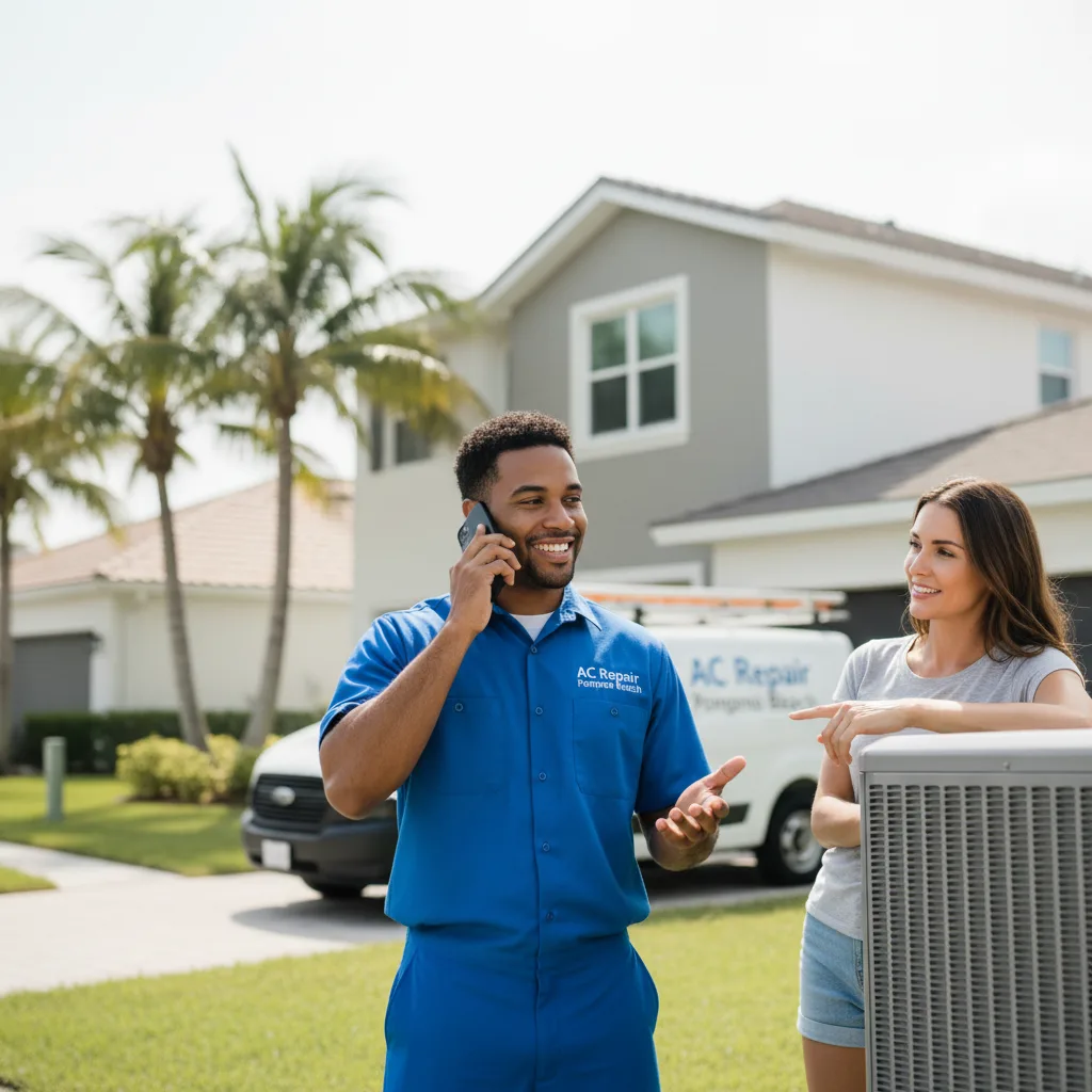 AC Repair Pompano Beach customer support in Columbiana